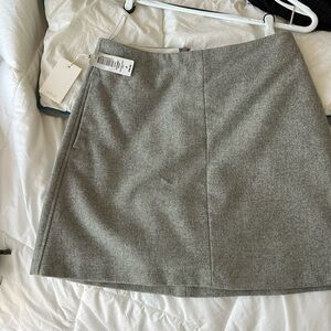 Wilfred a line skirt (essonne skirt) in Heather grey